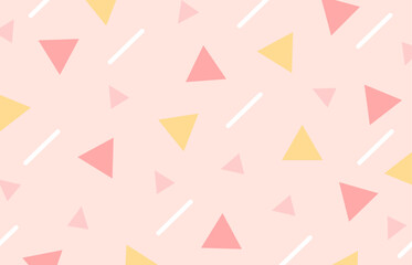 かわいい三角形の背景