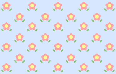 花柄背景　壁紙