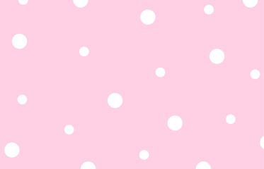 水玉背景　ピンク
