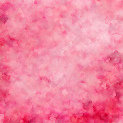 Fototapeta premium Abstract watercolor paint background by gradient deep pink color with liquid texture for background