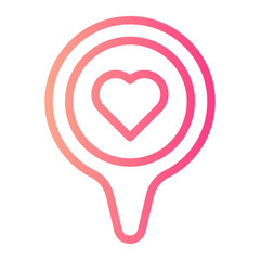 location gradient icon