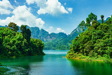 Cheow Lan Lake Khao Sok National Park Thailand