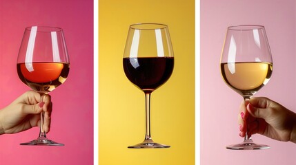 color of wine glasses collection .