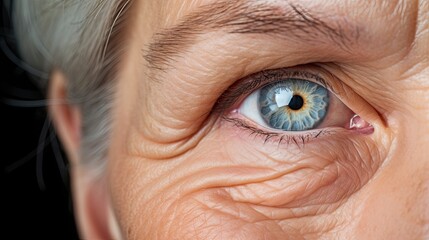 The windows to a lifetime of memories, these eyes remind us of the importance of regular eye check-ups and maintaining good vision.