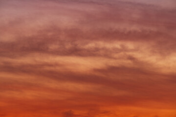 Beautiful colorful sky scene background.