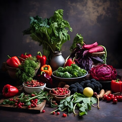 Vegetarian table healthy food plant organic nutritious, whole natural vegetarian table healthy food plant.