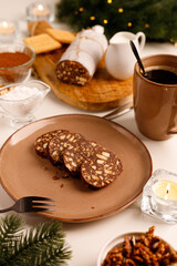 chocolate cookies on a plate
