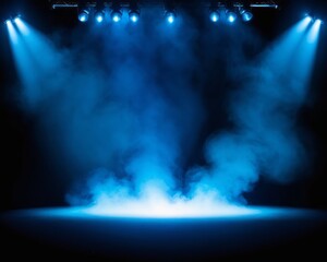 Spotlight on Mystery: A Stage in Blue Haze