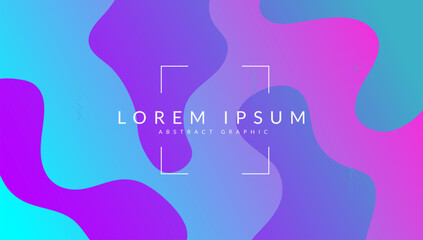 Gradient Layout. Tech Spectrum Wallpaper. Purple Graphic Poster. Modern Element. Neon Abstract Shape. Vibrant Screen. Creative Flyer. Flow Landing Page. Magenta Gradient Layout