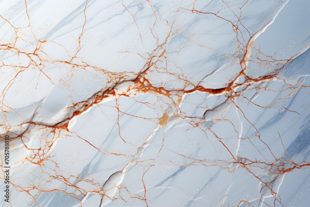 Poster a close up of a marble surface that looks like it has a crack in the middle of it and is white with 