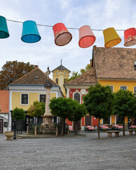 Houses in the city Szentendre, Hungary