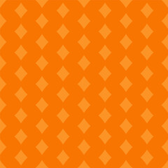 Orange seamless pattern with rhombuses