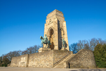 Kaiser-Wilhelm-Denkmal bei der Hohensyburg in Dortmund, NRW, Deutschland