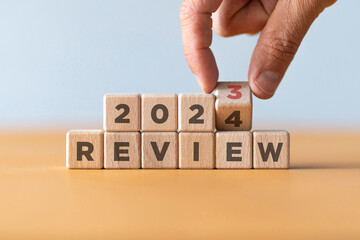 2023 business and customer review for business strategic planning in the next year 2024. Flipping...
