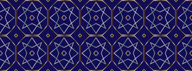 Seamless colorful geometric casual allover textile print block 
