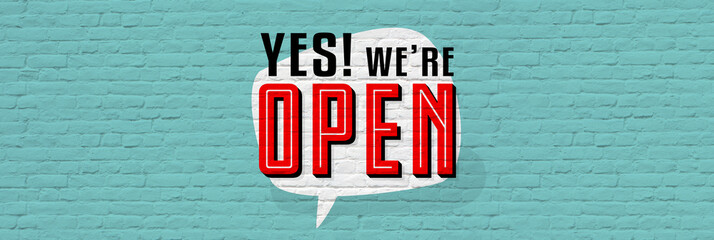 Yes! we are open