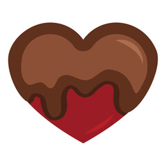 Valentine's Day Chocolate Cute Vector