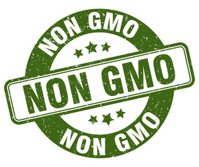 non gmo stamp. non gmo label. round grunge sign
