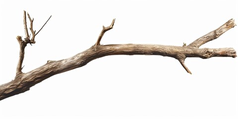 branch isolated on white