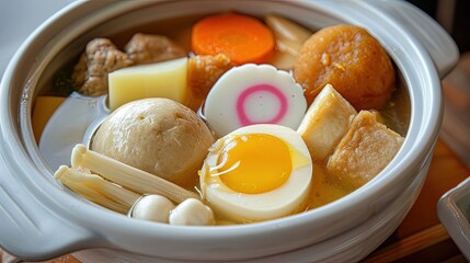 Japanese Oden with Vegetables