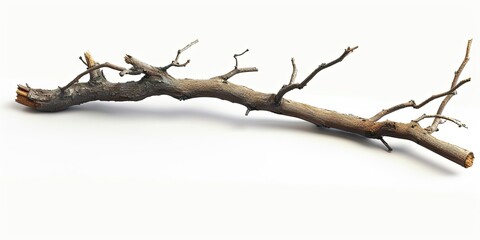 Obraz premium branch isolated on white