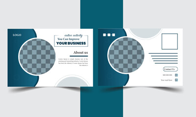 Explore our stunning and contemporary postcard design template collection