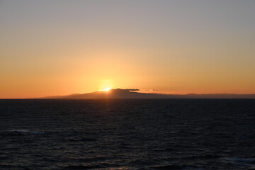 城ヶ島公園の夕日　Sunset at Jogashima Park