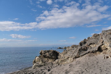 Fototapeta na wymiar 葉山 一色海岸の景色　Hayama Isshiki Coast View
