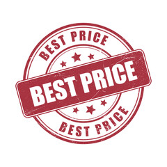 Best Price Stamp Logo Illustration