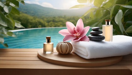 beauty spa logo design inspiration - obrazy, fototapety, plakaty