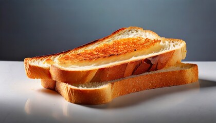 bread slice lightly toasted - obrazy, fototapety, plakaty