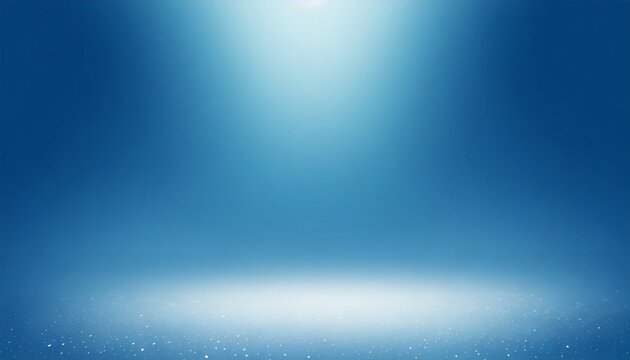 blue gradient abstract background with soft spot light for product displaying