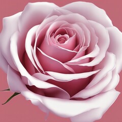 Simplicity in Bloom: An Elegant and Calming Rose