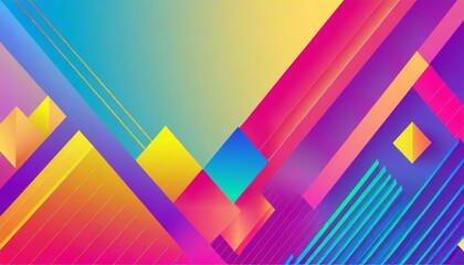 abstract colorful background with patterns and geometric shapes with bright and vibrant colors high resolution full frame color gradient background with copy space