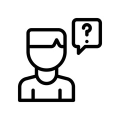 question line icon