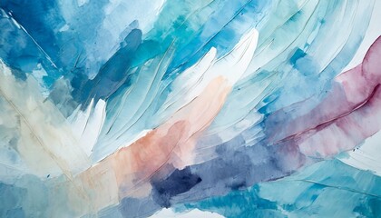 abstract watercolour brush strokes