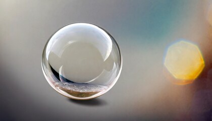 bubble against white background - obrazy, fototapety, plakaty
