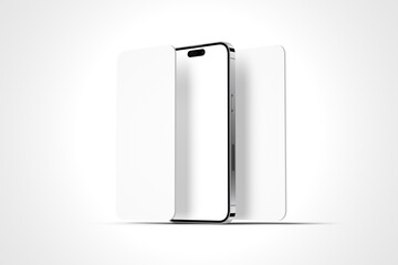 App Phone Screen Mockup 3d Rendering	