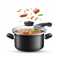 Cooking Pan Isolated