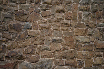 Stone wall texture, masonry wall texture background, fragment of walls