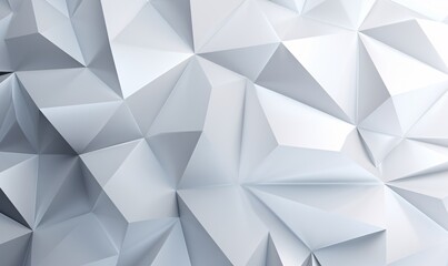 Geometric Patterns: A White and Gray Abstract Wallpaper Design Generative AI