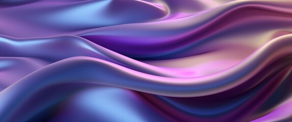 Obraz premium Purple and Blue Swirls Generative AI