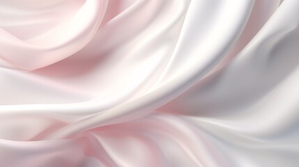 Soft and delicate fabric with a pink hue Generative AI