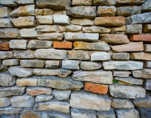 Fototapeta premium Abstract rustic stone wall background texture