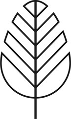 Simple and Minimalist Tree Illustration
