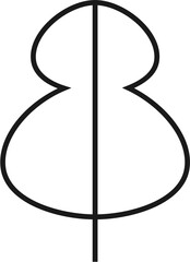 Simple and Minimalist Tree Illustration

