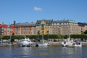 Fototapeta na wymiar Sweden, the city of Stockholm and the Baltic sea