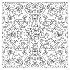 Fototapeta premium Sketch vector illustration design symbol logo baground pattern ornament classic vintage traditional