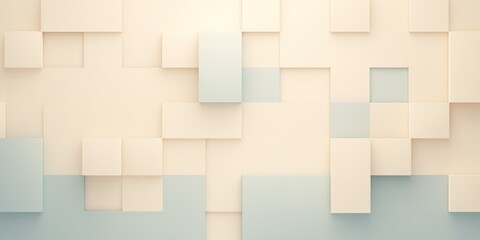 abstract background with squares, white and blue wallpaper