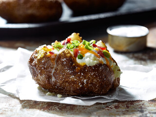 Salted Loaded Baked Potato